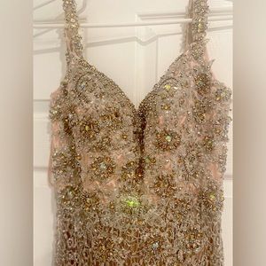 Mac Duggal beaded gown